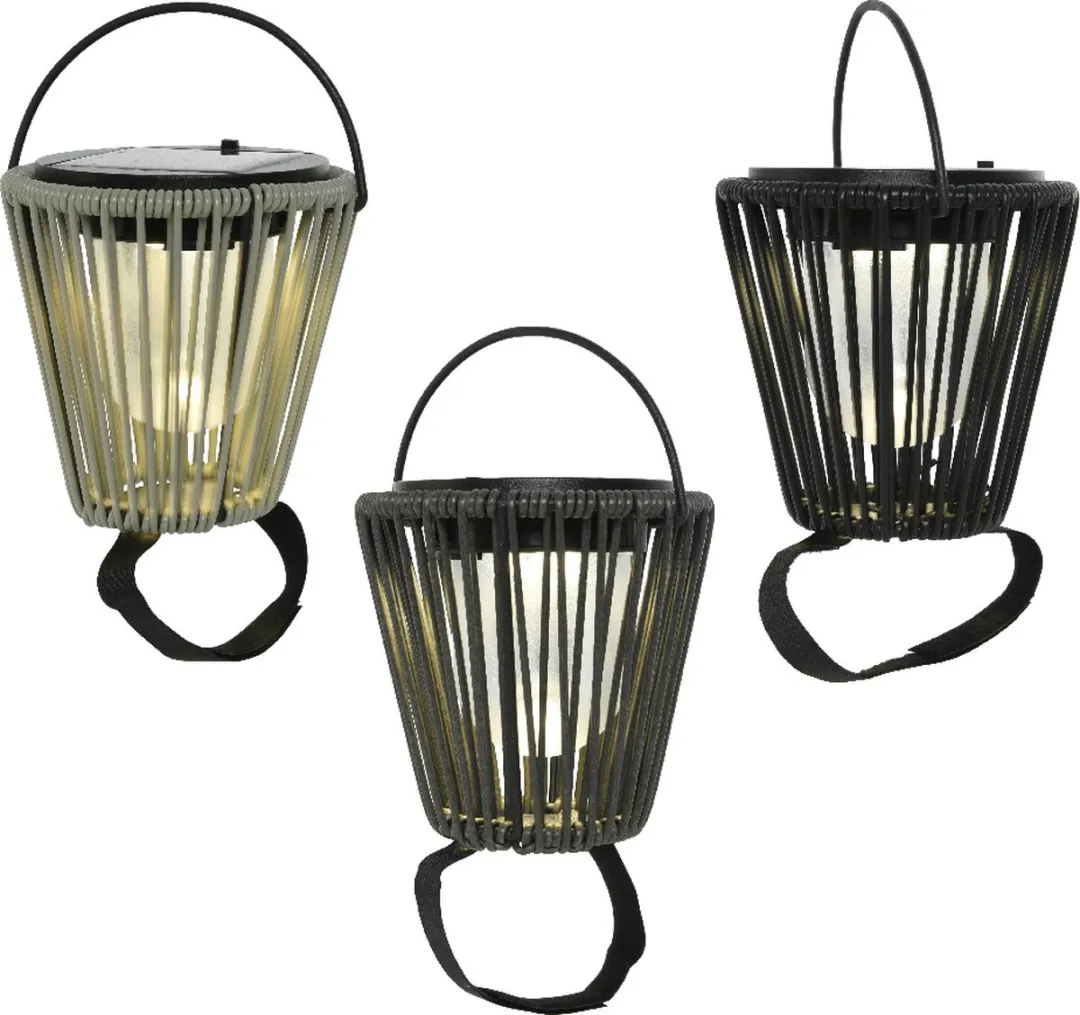 Lumineo Solar Garden Light Premium 15W - Zwart - afbeelding 2 van 2