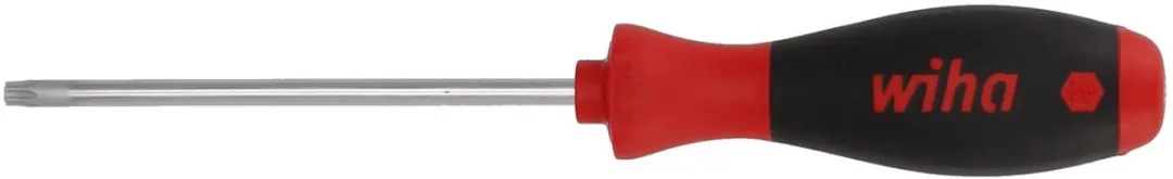 Wiha SoftFinish TORX T27 Schroevendraaier 115mm - Rood/Zwart