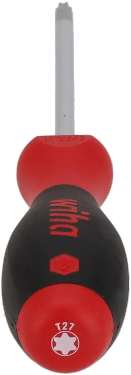 Wiha SoftFinish TORX T27 Schroevendraaier 115mm - Rood/Zwart - afbeelding 6 van 6