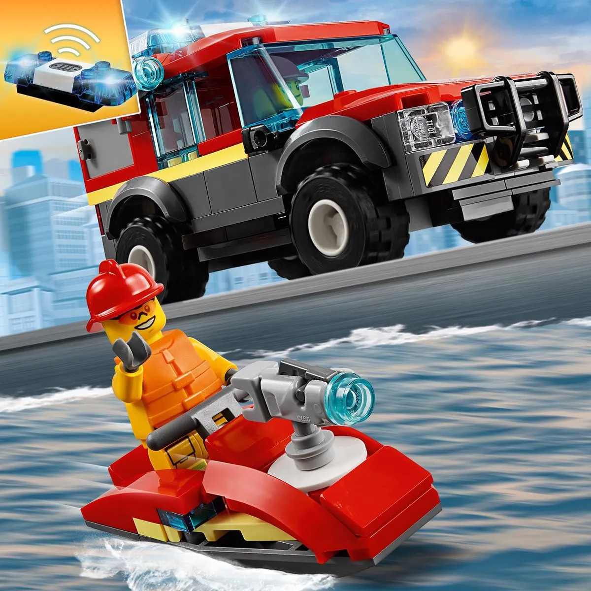 LEGO City Brandweerkazerne 60215 - 509 Stukken