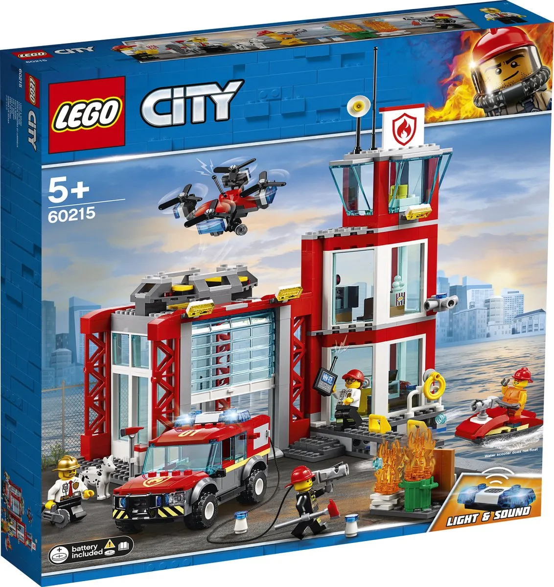 LEGO City Brandweerkazerne 60215