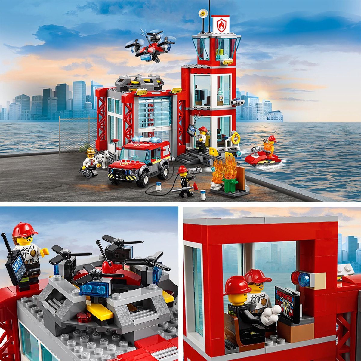 LEGO City Brandweerkazerne - 60215