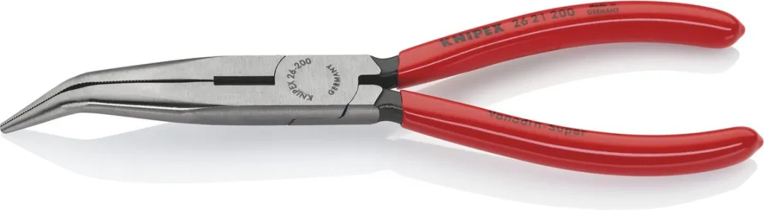Knipex 26 21 200 Telefoontang 45° + Zijsnijder 200mm