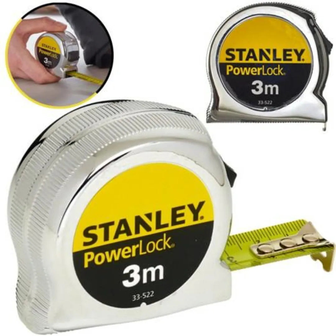 Stanley Powerlock Meetlint 3m 19mm - Tru-Zero