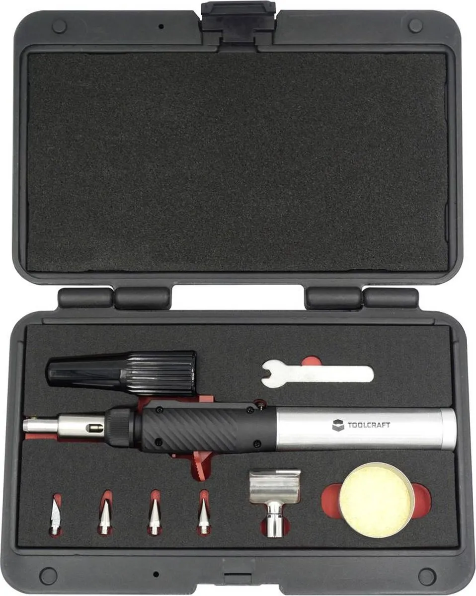 TOOLCRAFT SIG-290 Gassoldeerbout 1100°C - Incl. soldeerpunt