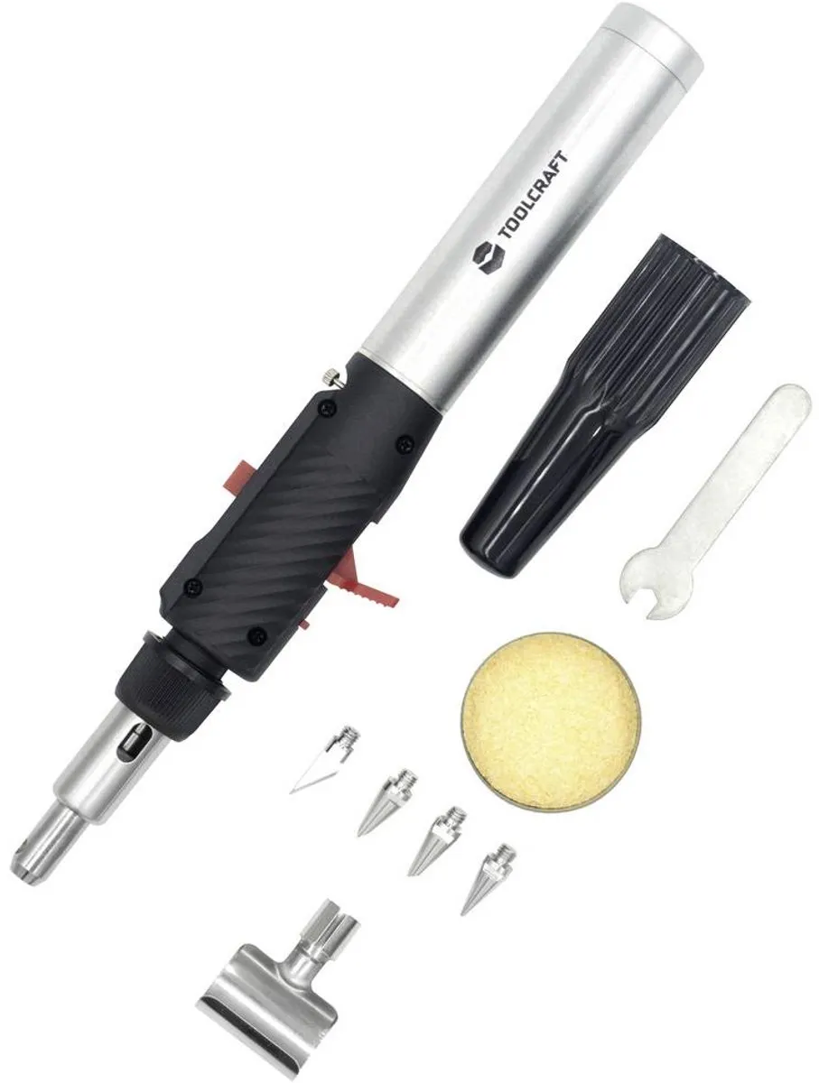 TOOLCRAFT SIG-290 Gassoldeerbout 1100°C - Incl. soldeerpunt