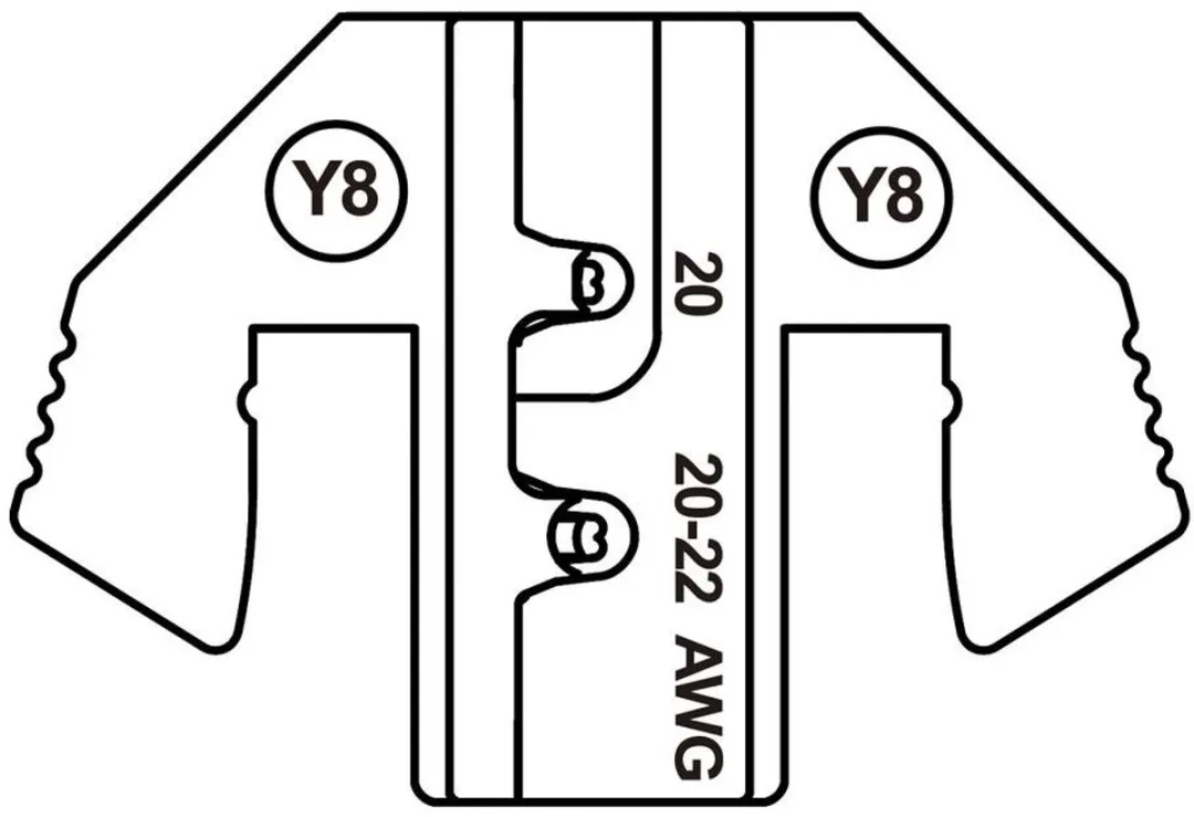 TOOLCRAFT Yazaki Krimpinzetstuk TO-9625896 - 0.64mm² - Kleurloos