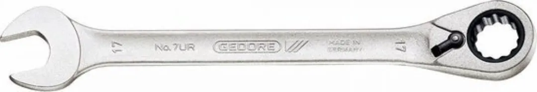 Gedore Omschakelbare Ringratel-Steeksleutel 10mm