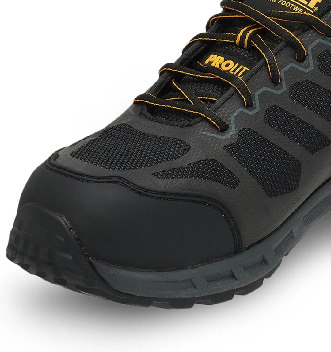 DeWalt Crossfire Lage Veiligheidsschoen S3 - Zwart