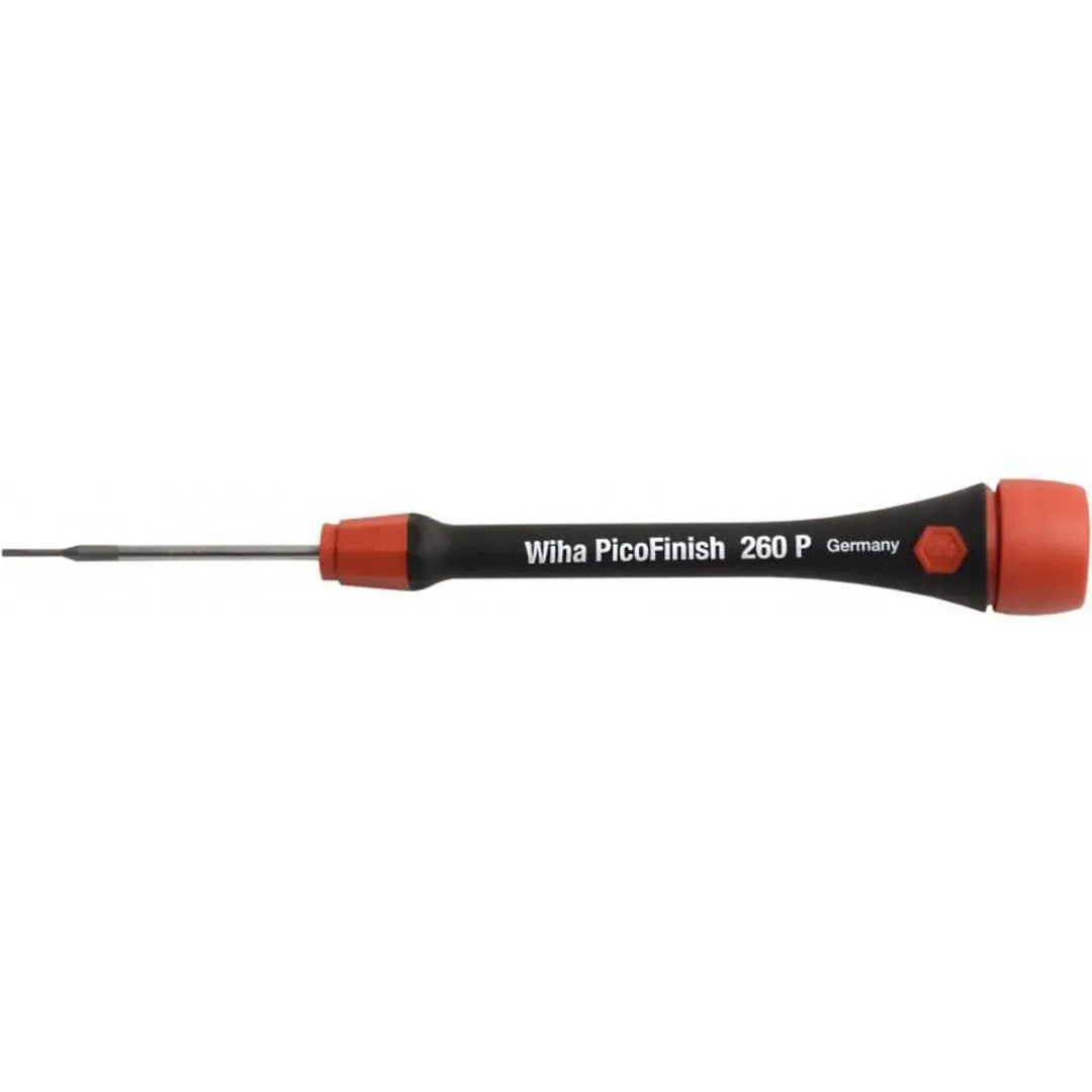 Wiha Picofinish 260P 260P010040 Platte Schroevendraaier 1mm - 40mm - Meerkleurig