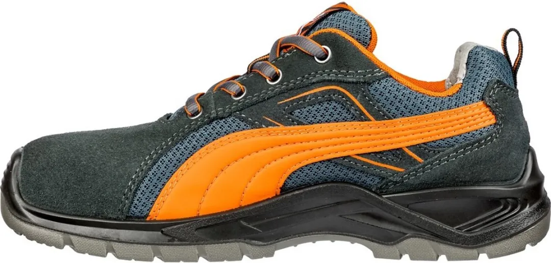 PUMA Safety Omni Laag S1P 643620 - Zwart/Oranje 43