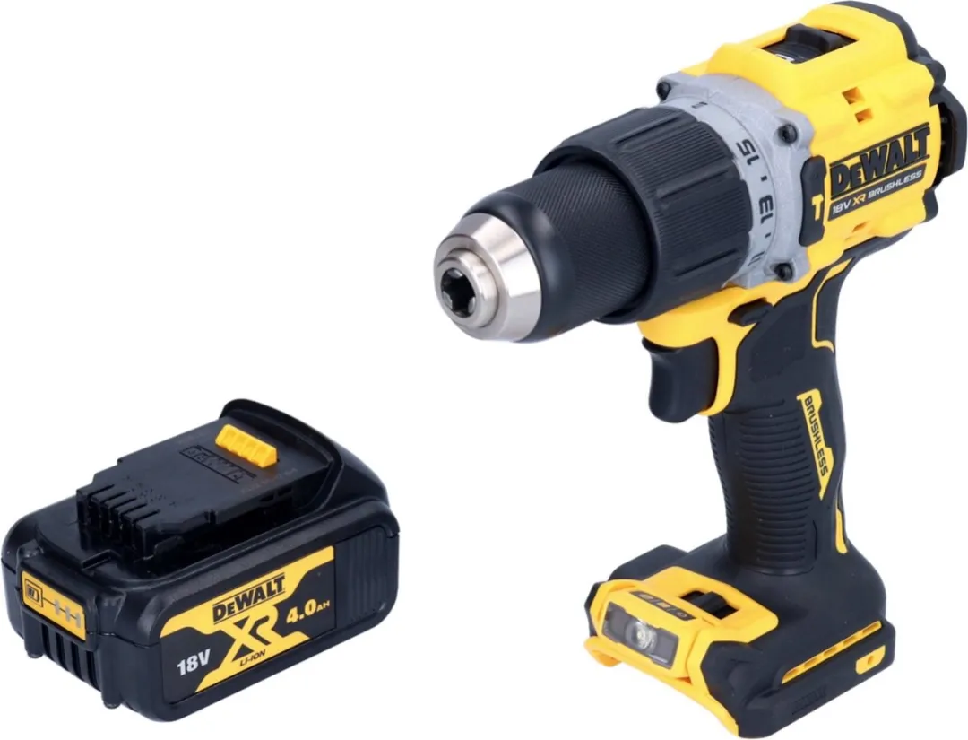 DeWalt DCD 805 N Klopboormachine 18V 90Nm - Borstelloos - 1x 4.0Ah Accu - afbeelding 2 van 5