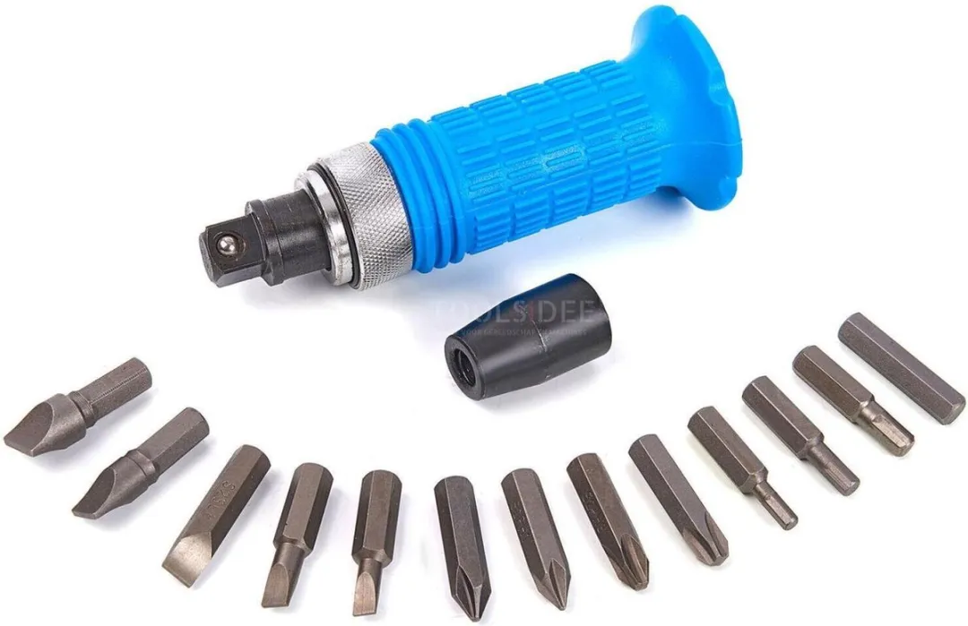 HBM 14-delige Slagschroevendraaier Set 9834 - PH/SL bits