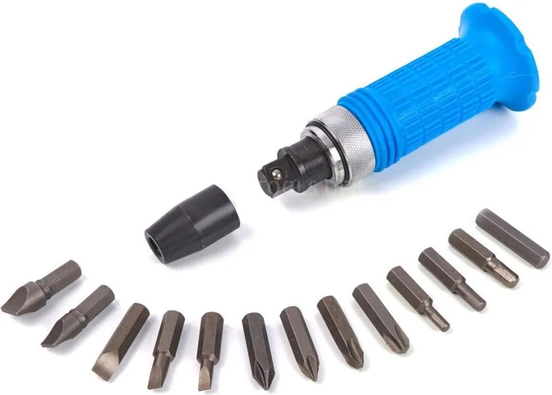 HBM 14-delige Slagschroevendraaier Set 9834 - PH/SL bits
