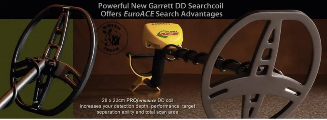 Garrett Euro ACE Package Metaaldetector Zoekdiepte (max.) 150 cm Digitaal (LCD), Akoestisch 99616