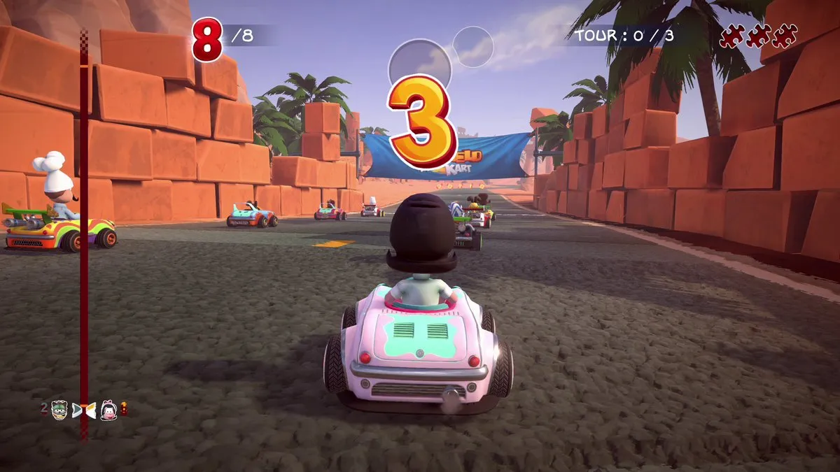 Mindscape Garfield Kart Furious Racing - PS4 - afbeelding 6 van 6