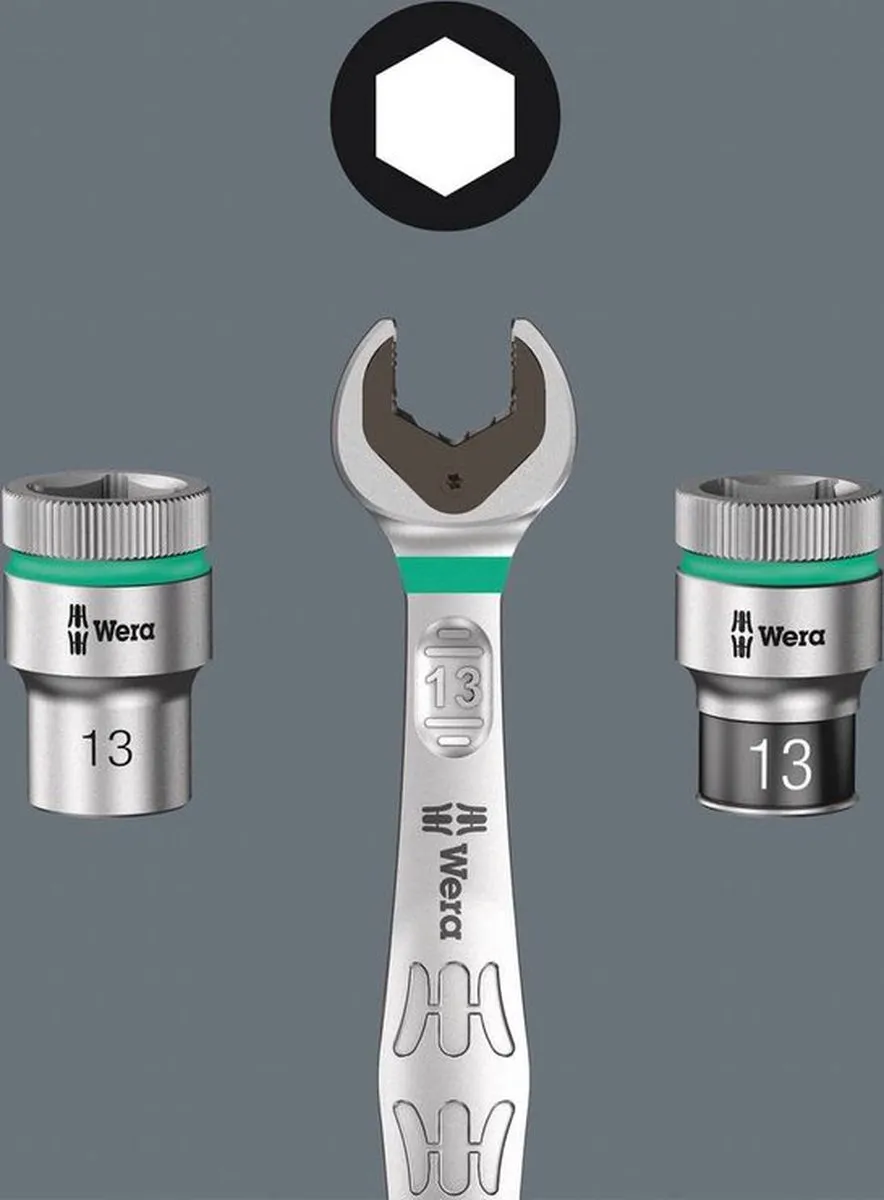 Wera 05020262001 Joker Dubbele Steeksleutel 24x27mm