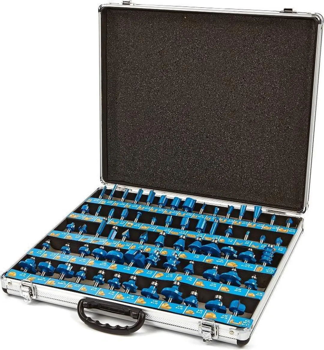 HBM 66-delige Houtfrezenset 8mm Opname