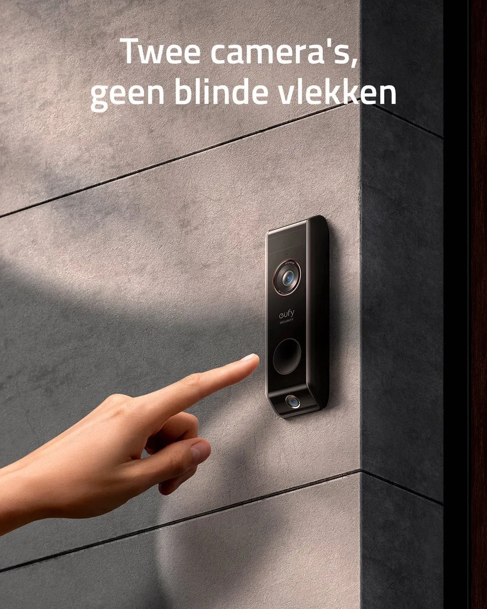 Eufy Video Doorbell Dual 2 Pro - Wit