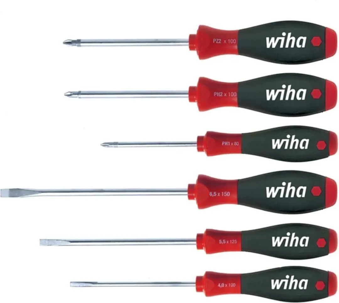 Wiha 302HK601 Schroevendraaierset 6-delig