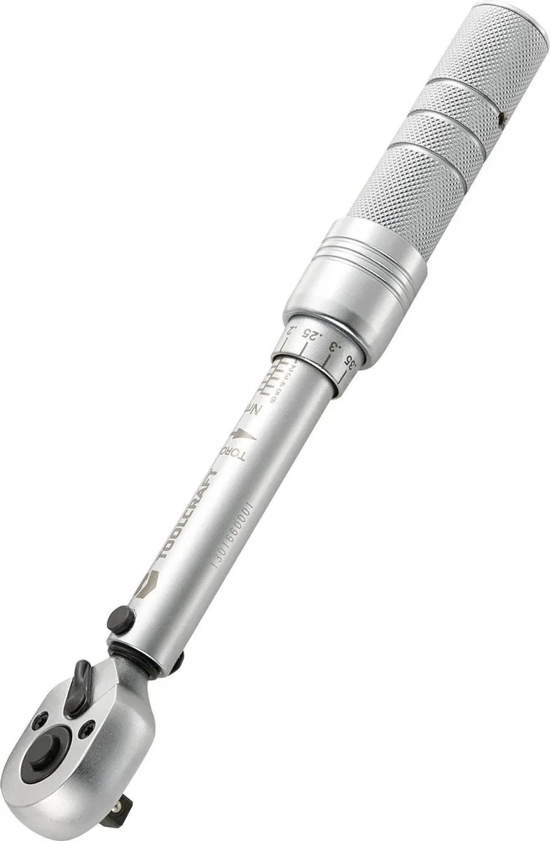 TOOLCRAFT Momentsleutel 1/4" 1-6 Nm