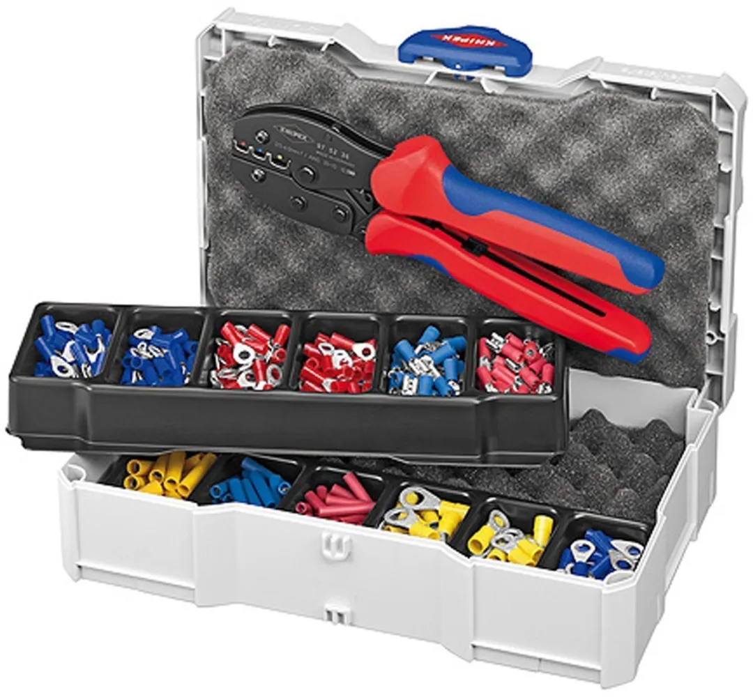Knipex PreciForce Krimpset 979021 - Krimptang + Mini-systainer