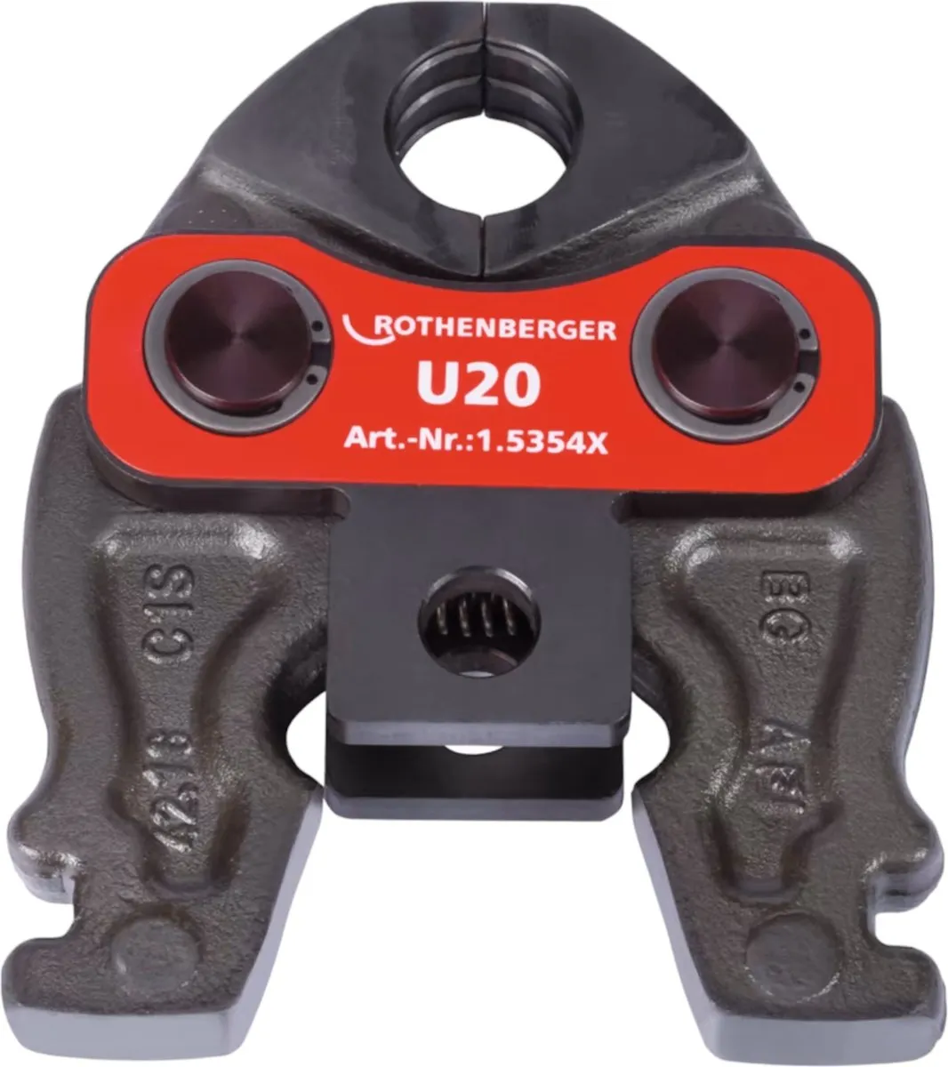 Rothenberger 015354X Persbek U 20 Compact - Grijs/Rood