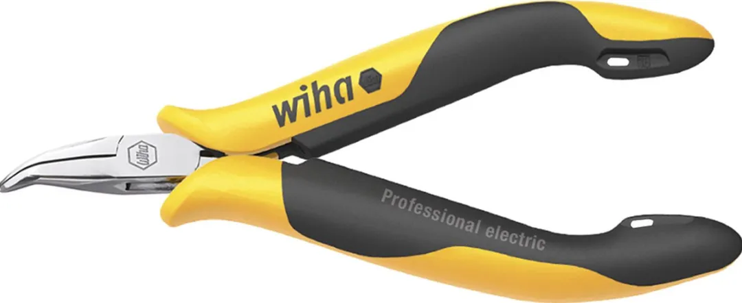 Wiha Punttang Professional ESD 26802 - Gebogen 45° - Kleurloos