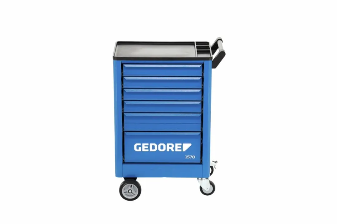 Gedore 1578 Gereedschapswagen 6 Lades - Leeg