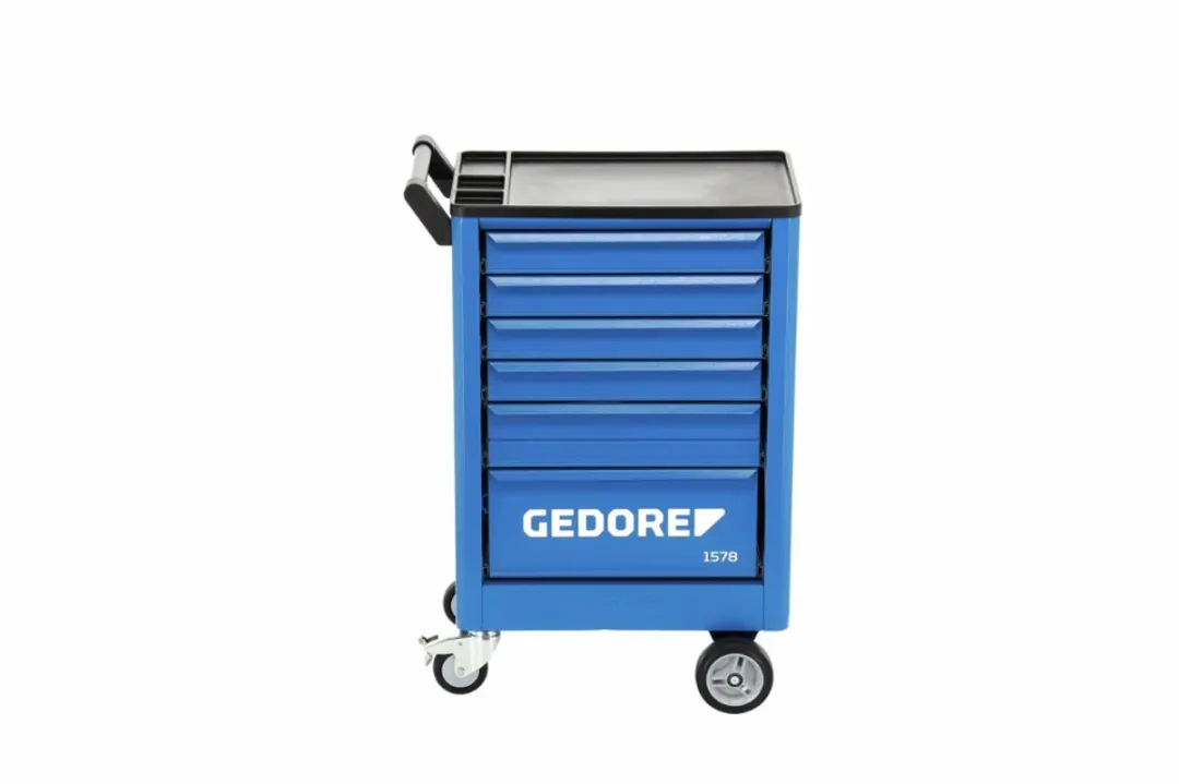 Gedore 1578 Gereedschapswagen 6 Lades - Leeg