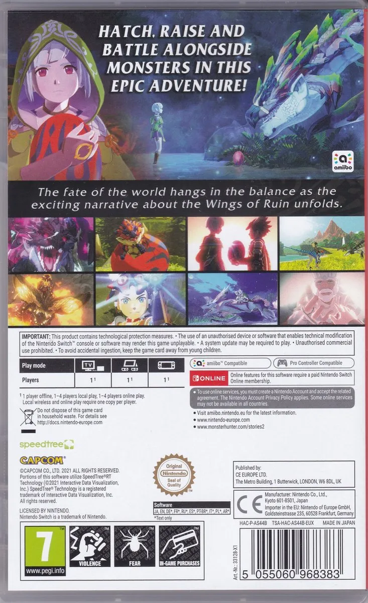 Capcom Monster Hunter Stories 2