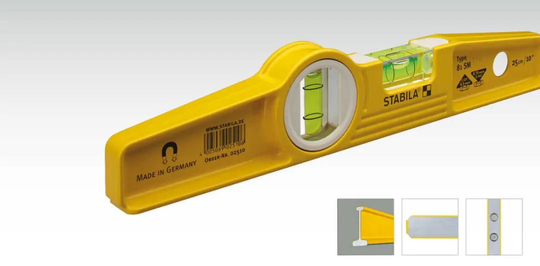 Stabila Type 81 SM Torpedo Waterpas Magnetisch 02510