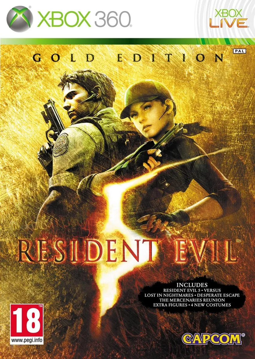 Capcom Resident Evil 5 Gold Edition