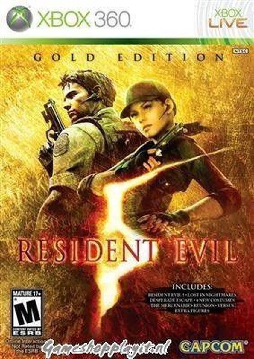 Capcom Resident Evil 5 Gold Edition - 2 Spelers