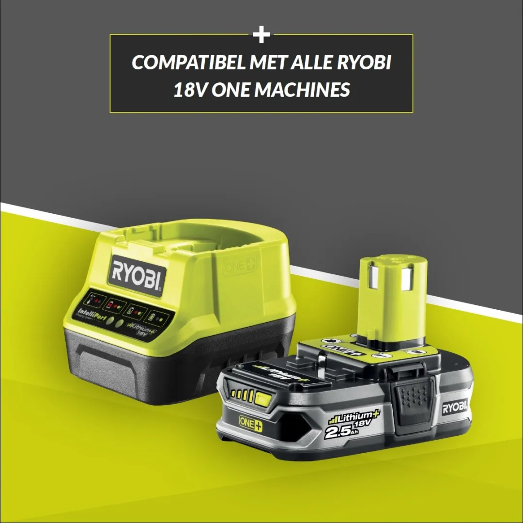 Ryobi RC18120-125 18V Accu & Lader - 2,5Ah