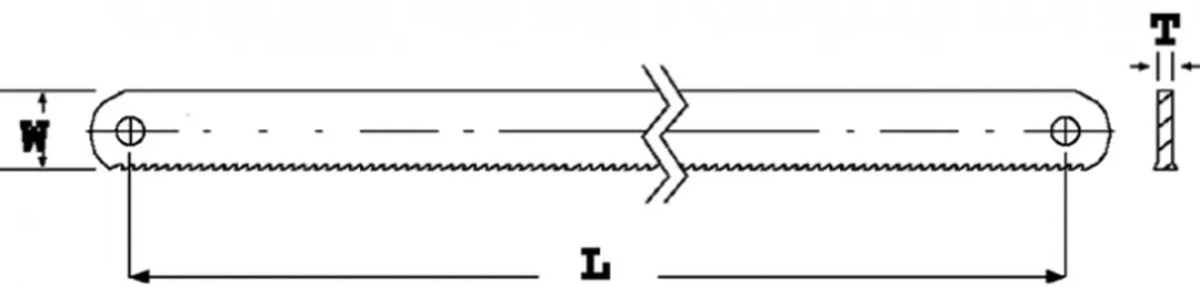 Metaalzaagblad 32 p/inch