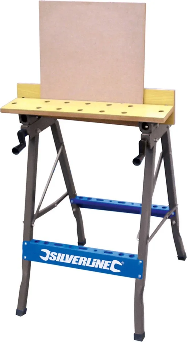 Silverline TB05 Werkbank - Kantelbaar werkblad 150 kg