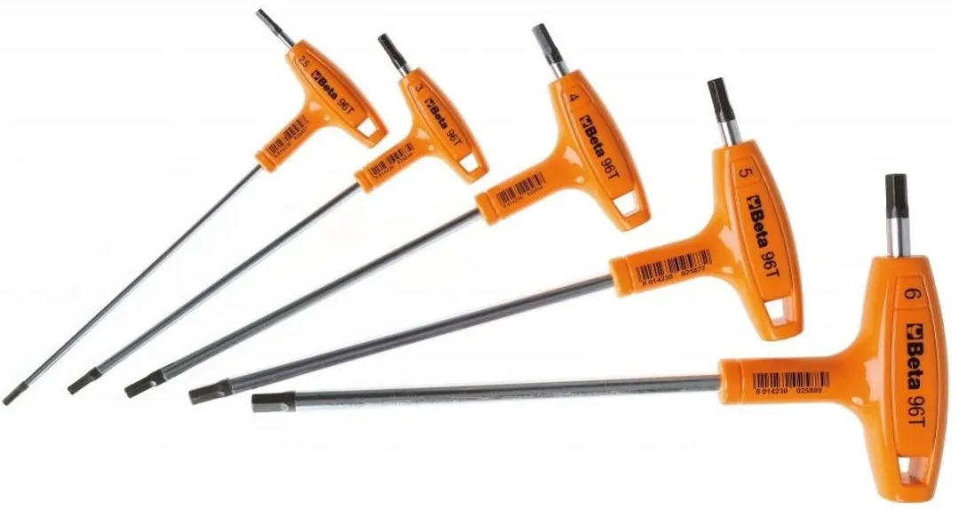 Beta Tools 96T/S5P Haakse Zeskant Stiftsleutelset - 5 Stuks - Zwart