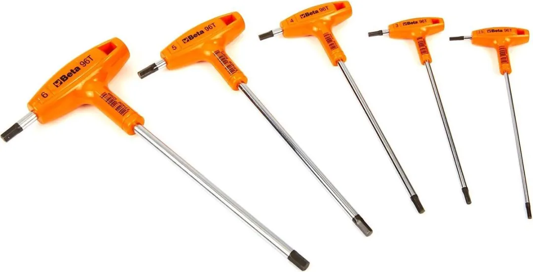 Beta Tools 96T/S5P Haakse Zeskant Stiftsleutelset - 5 Stuks - Zwart