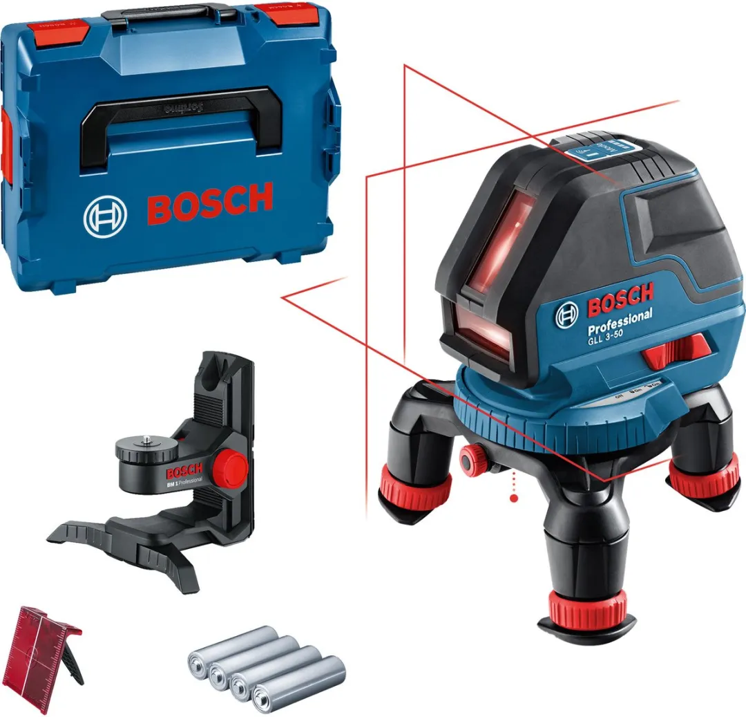 Bosch Professional GLL 3-50 Lijnlaser - 3 Libellen - IP54