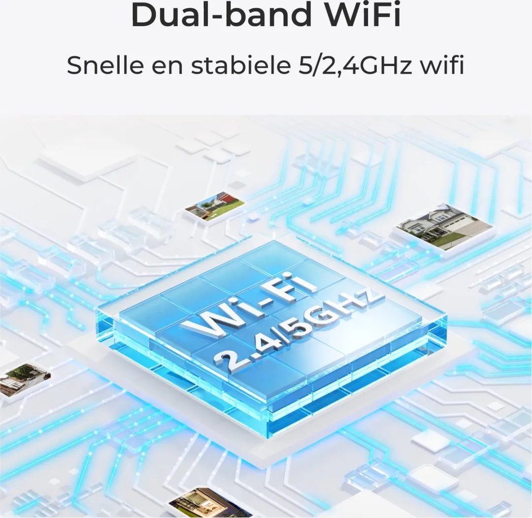 Reolink 2K WiFi Video Deurbel - Zwart