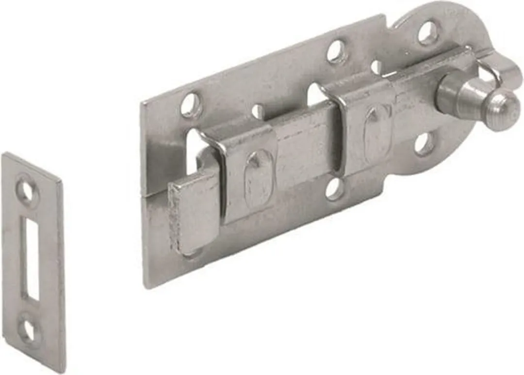 GB Rolschuif met Bocht 160mm Verzinkt