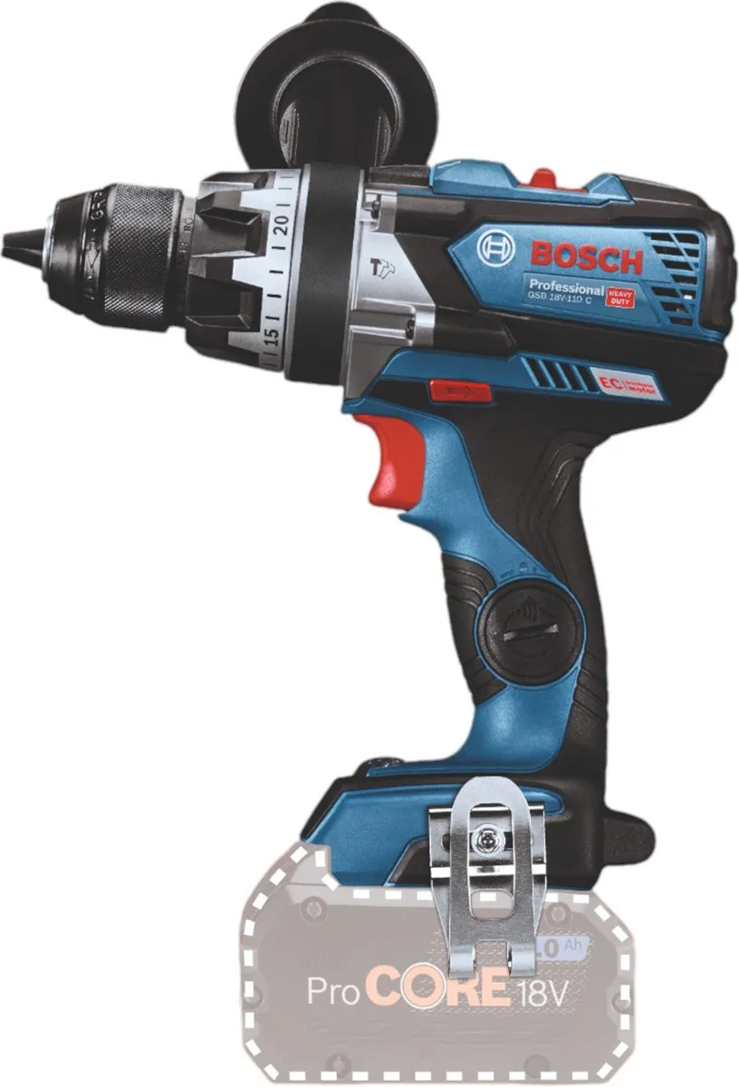 Bosch Professional GSB 18V-110 C Klop-/Schroefboormachine - 2 Snelheden