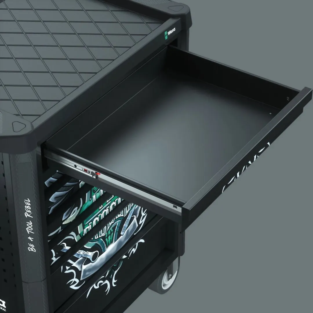 Wera 9700 Tool Rebel Werkplaatswagen - 94-delig