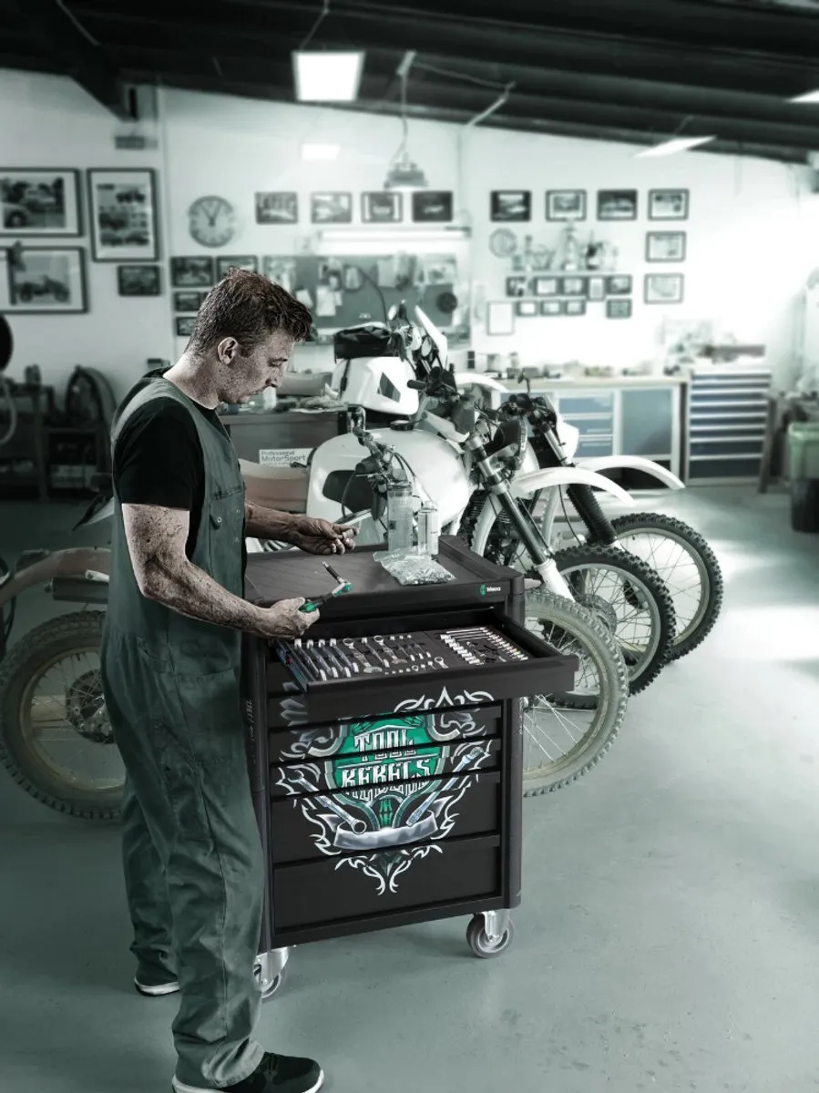 Wera 9700 Tool Rebel Werkplaatswagen - 94-delig