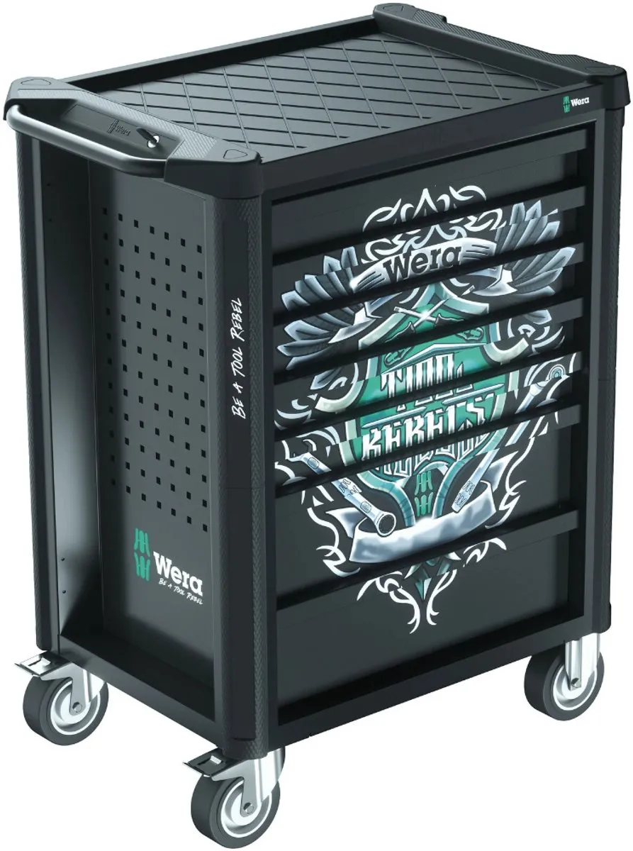 Wera 9700 Tool Rebel Werkplaatswagen - 94-delig