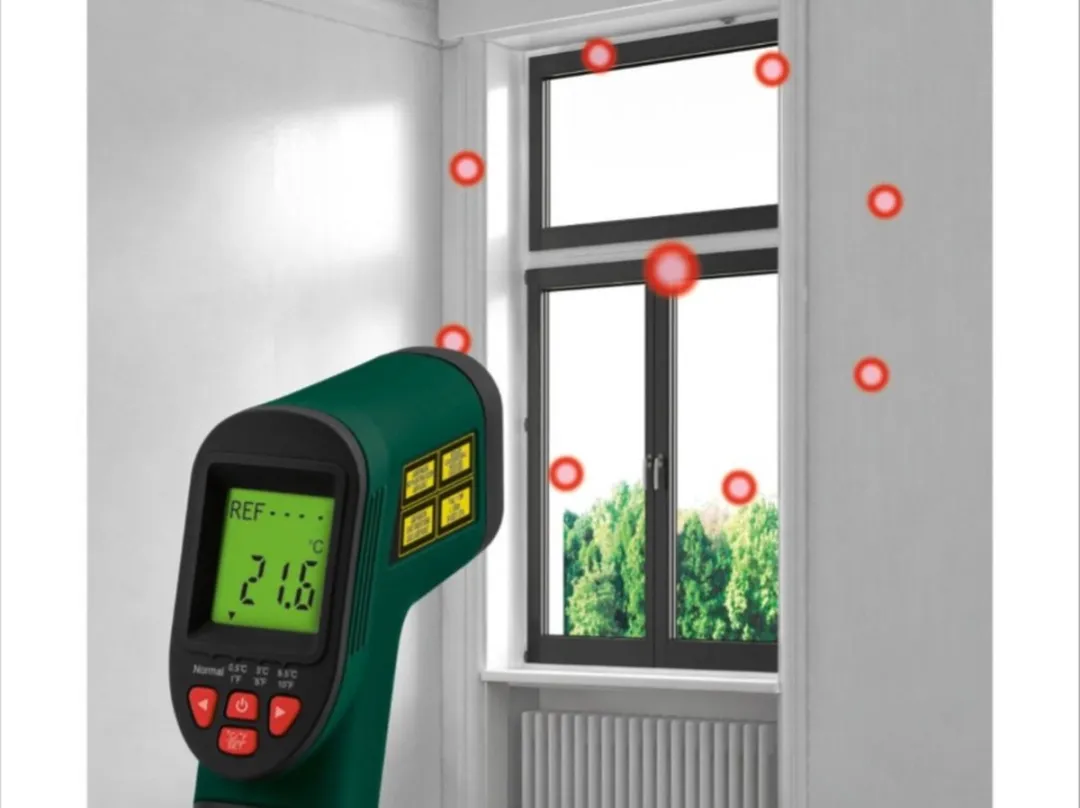PARKSIDE Infrarood Temperatuurmeter - Max 12m - Groen/Zwart
