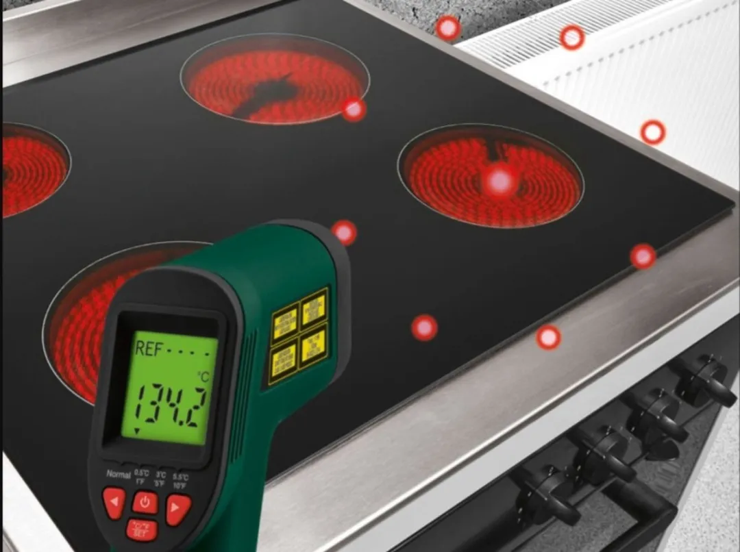 PARKSIDE Infrarood Temperatuurmeter - Max 12m - Groen/Zwart