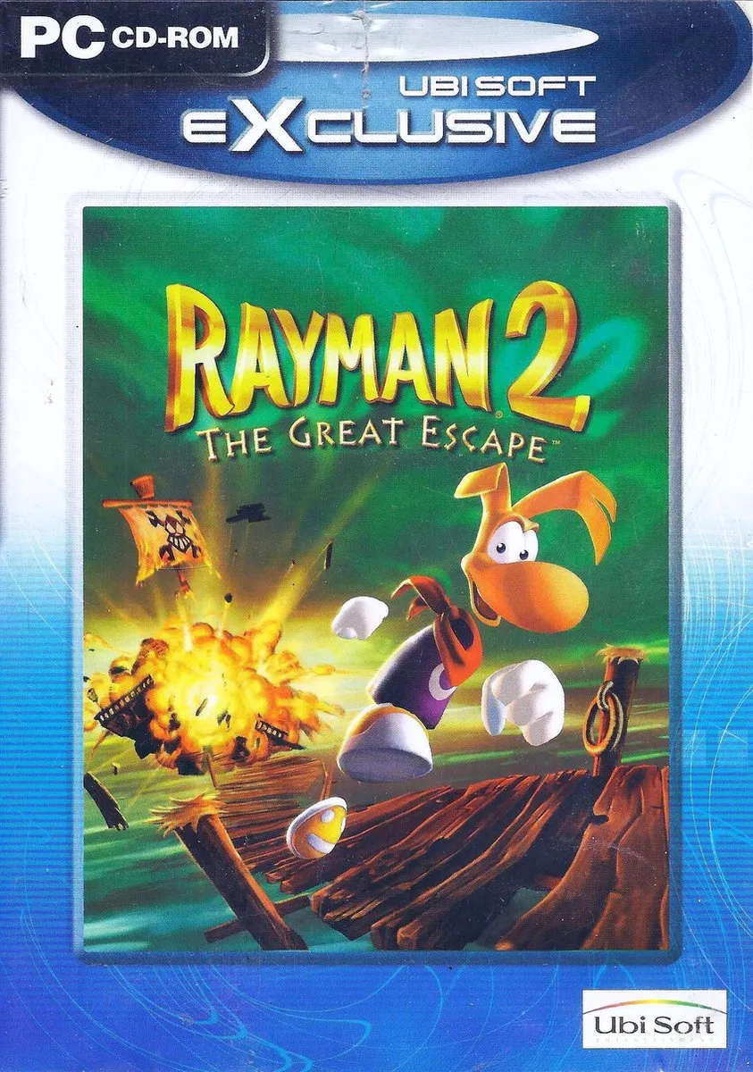 Ubisoft Rayman 2 The Great Escape PC CD-ROM