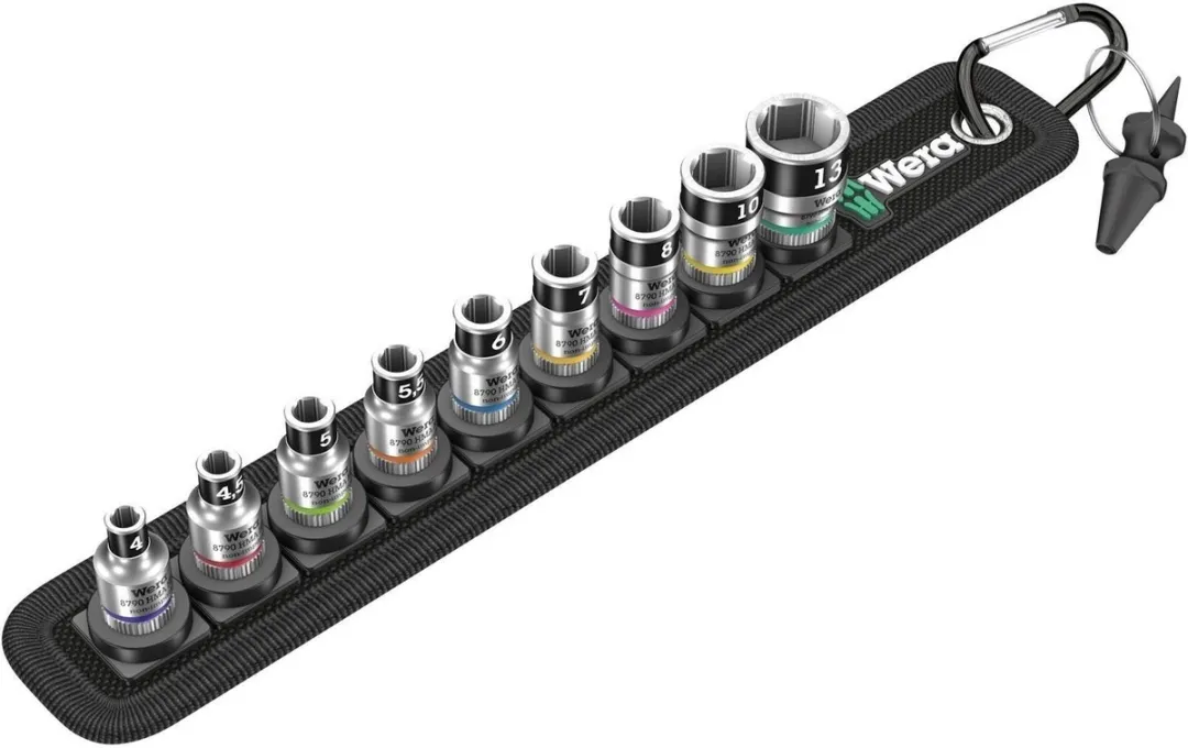 Wera 8790 HMA Dopsleutelinzetset 10-delig